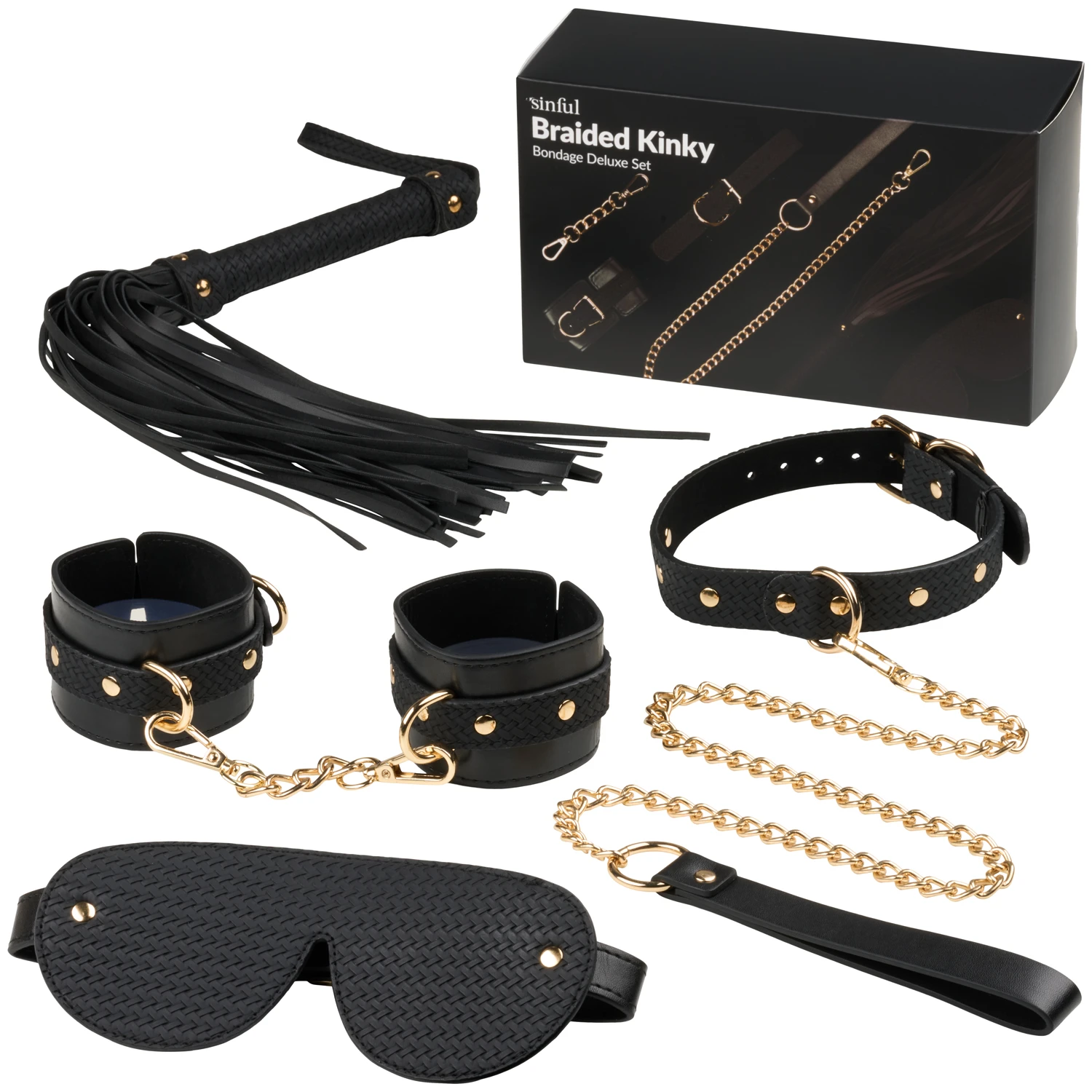 Sinful Braided Kinky Bondage Deluxe Sett var 1