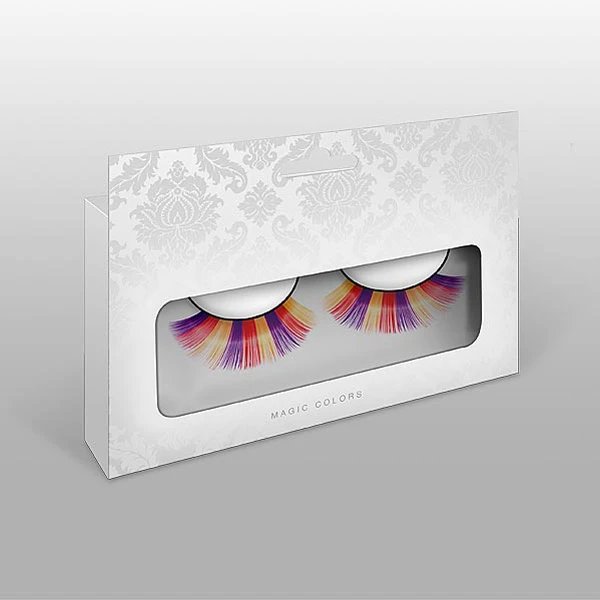 Baci Øjenvipper Glamour Lilla-Orange-Gul 1