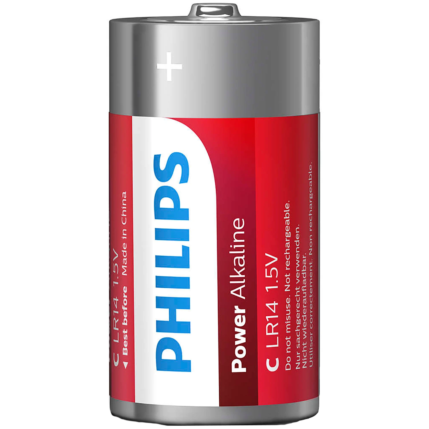 Philips LR14 C Alkaline Batterijen 2 Stuks 1