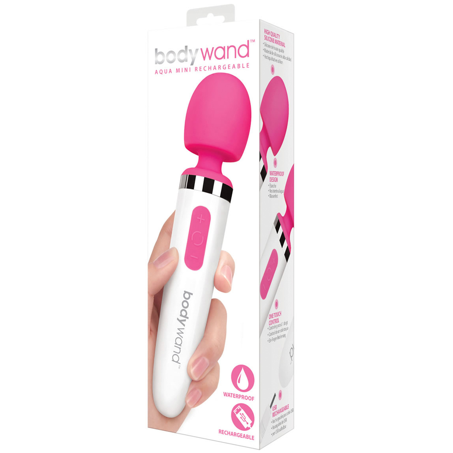 Bodywand Aqua Mini USB Rechargeable Vibrator 1