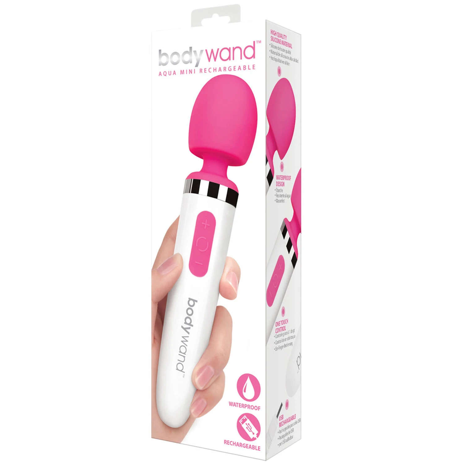 Bodywand Aqua Mini USB Genopladelig Vibrator 1