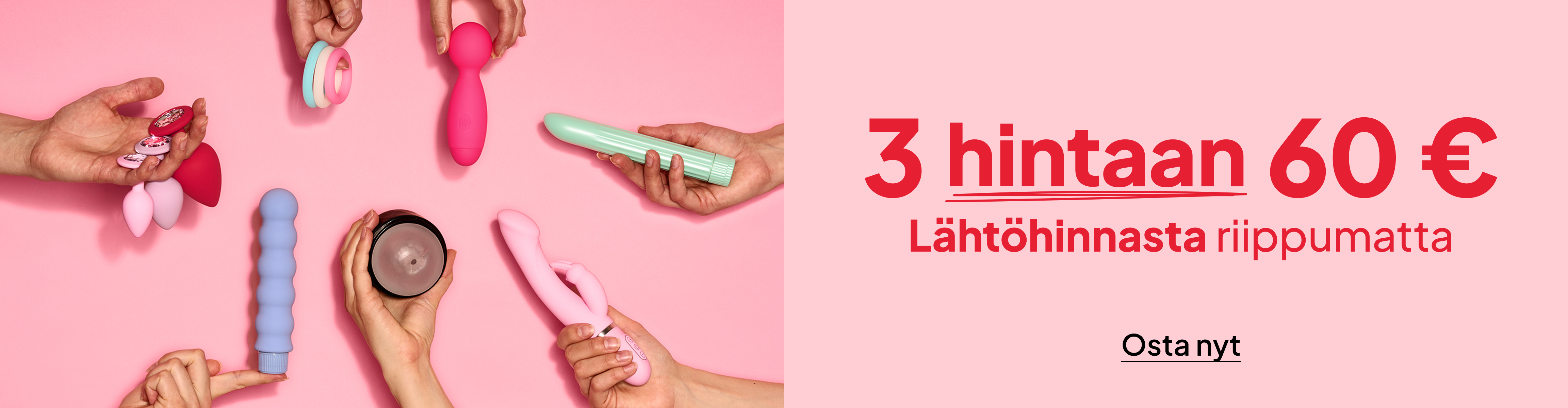 3 hintaan 60 € desktop