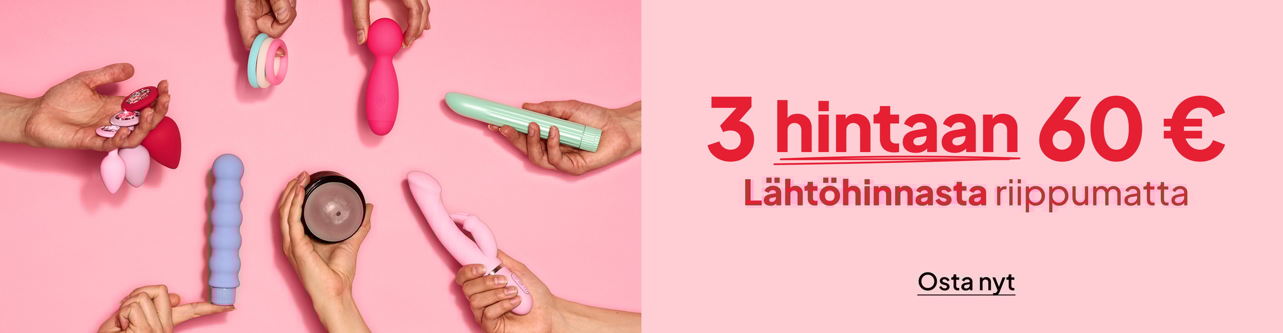 3 hintaan 60 € desktop