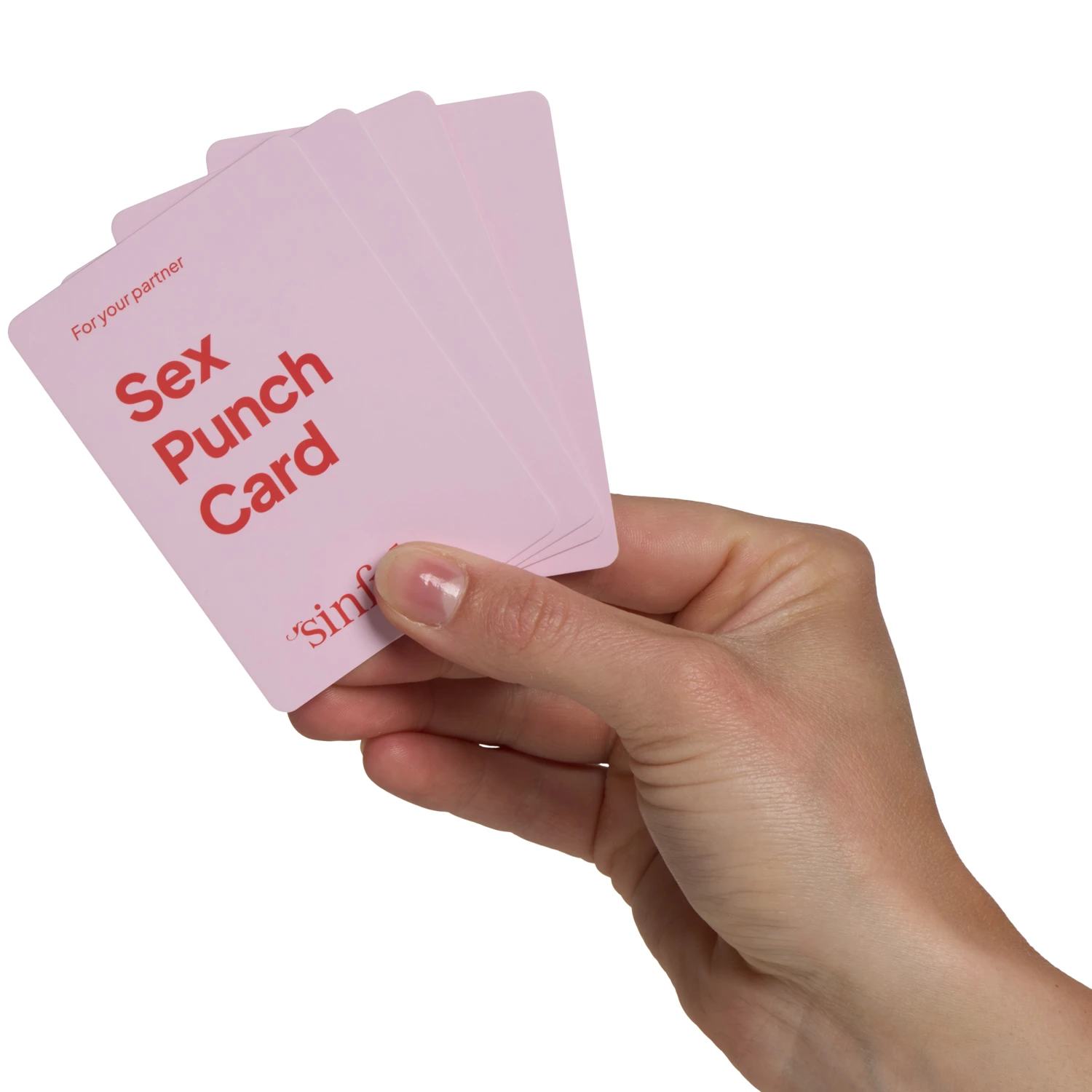 Sinful Sex Punch Cards - Coupons Érotiques en Anglais var 2