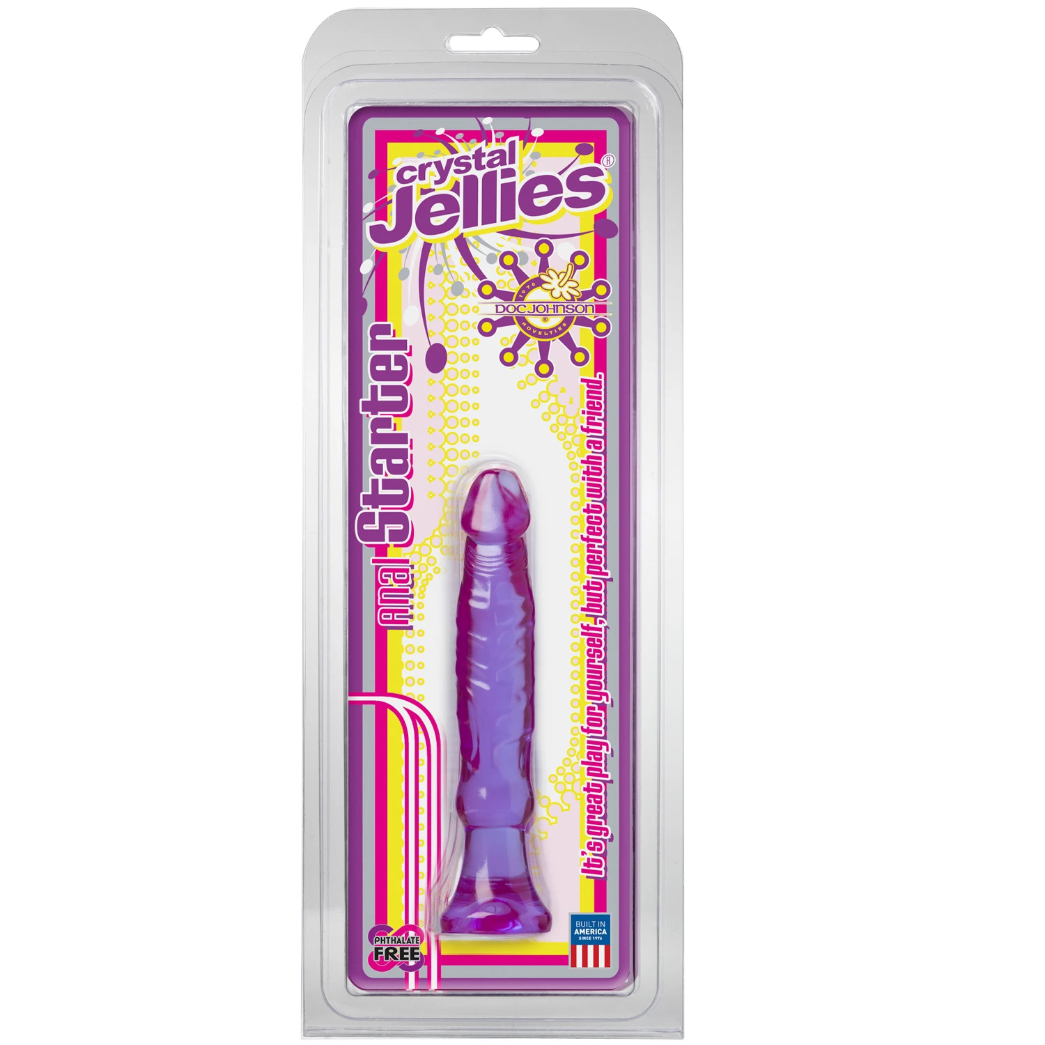 Crystal Jellies Anal Starter Dildo 15 cm 1