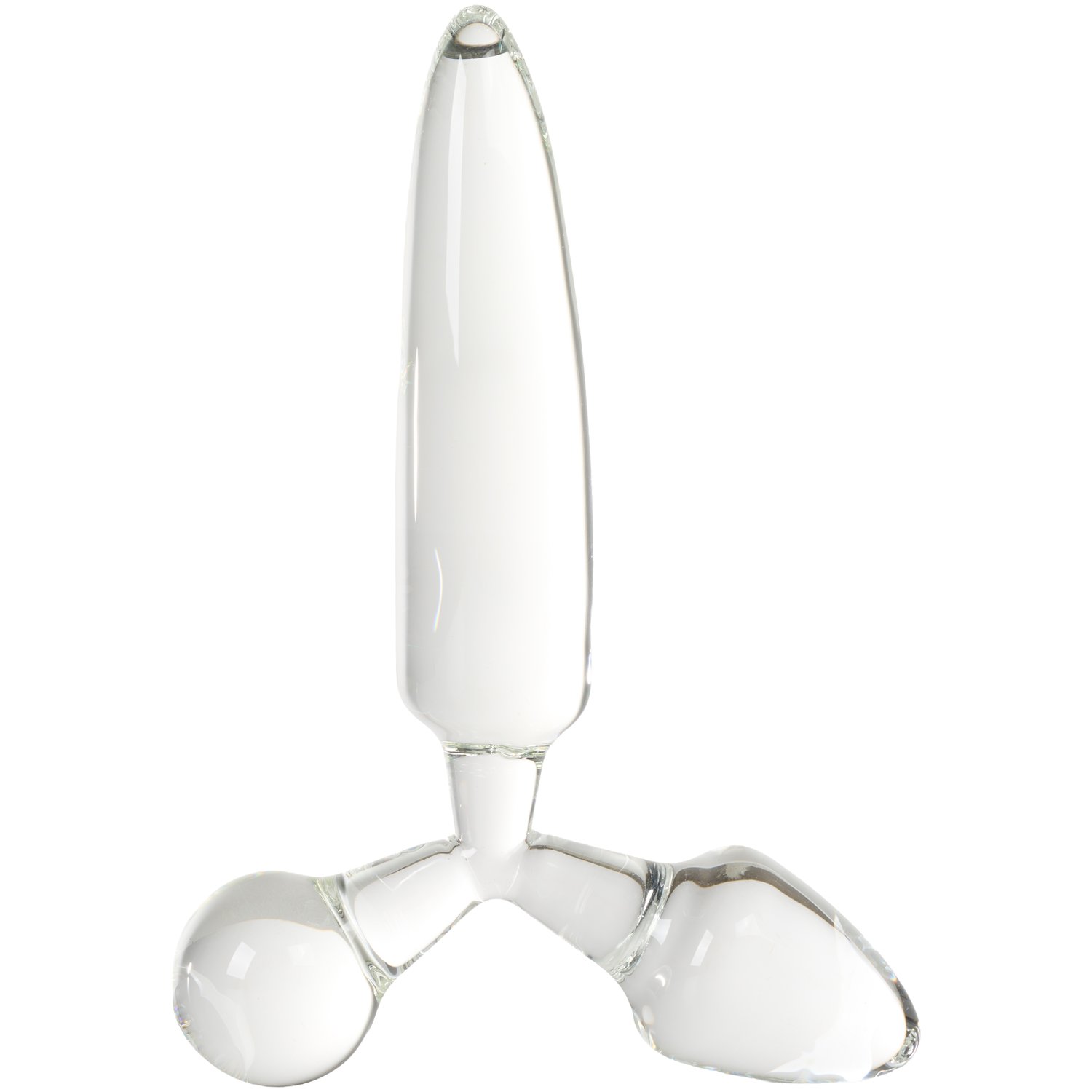 Satisfyer Triple Crystal 1 Glas Dildo 20 cm - Klar Satisfyer Triple Crystal 1 Glas Dildo 20 cm - Klar