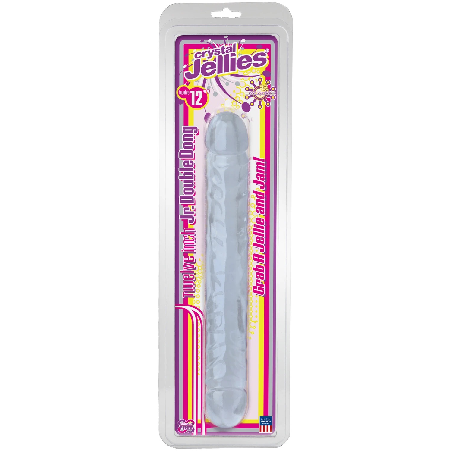 Crystal Jellies Jr Double Dong Doppeldildo 30 cm 1