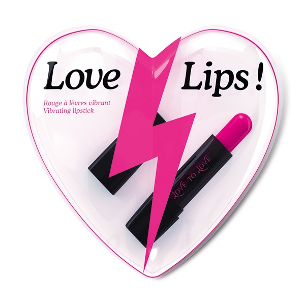 Love To Love Love Lips Läppstiftsvibrator 1