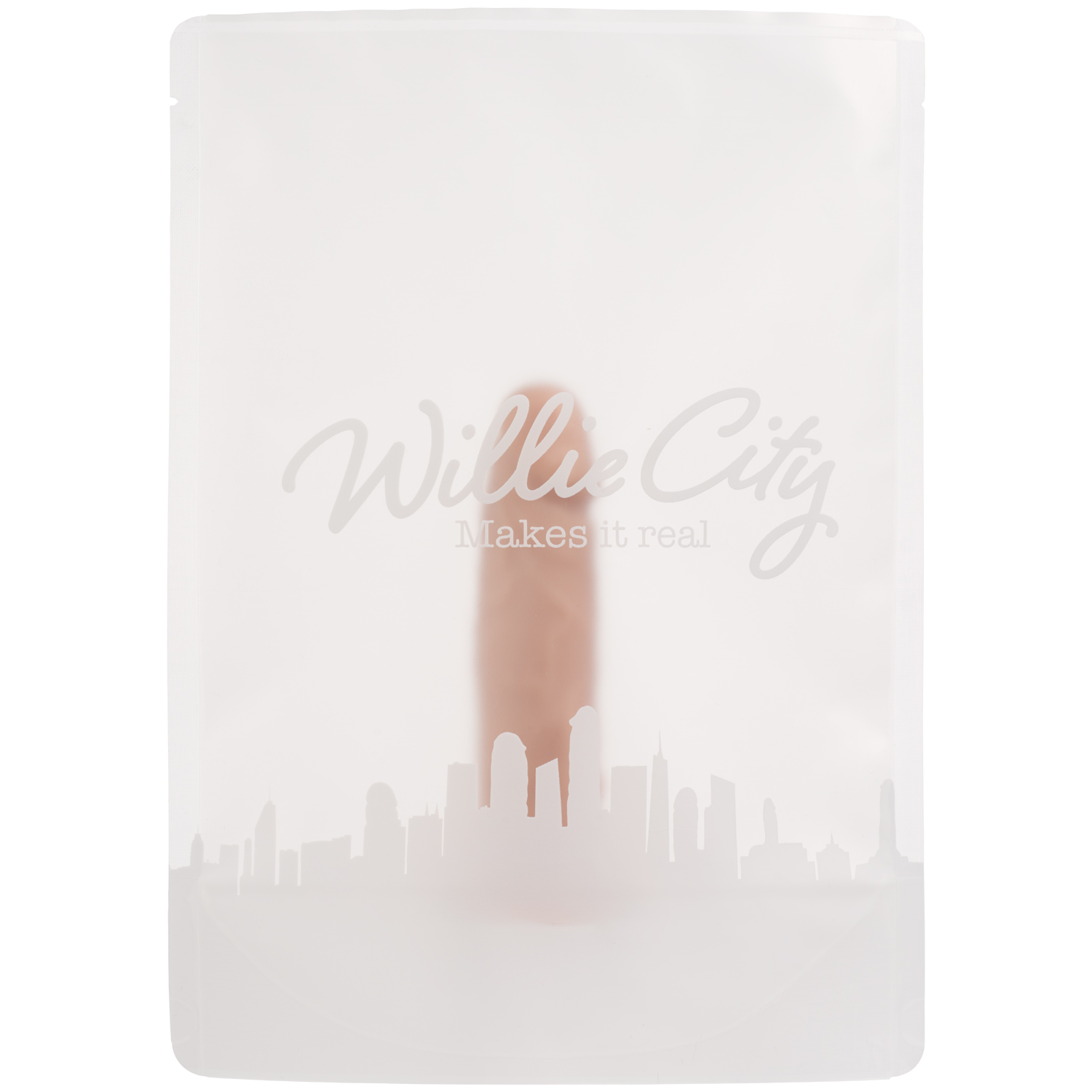 Willie City Willie City Realistisk Sugekoppdildo 13 cm - Beige