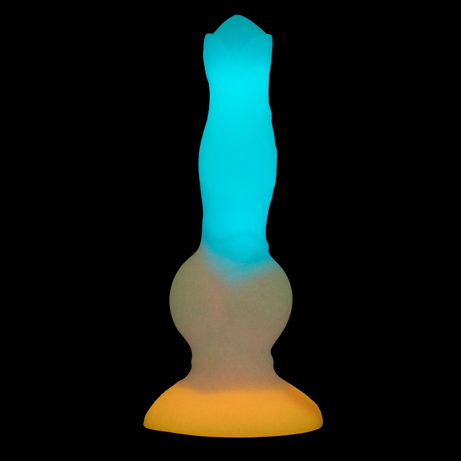 Creature Cocks Glow-in-the-Dark Space Cock Silicone Dildo 22.5 cm 1