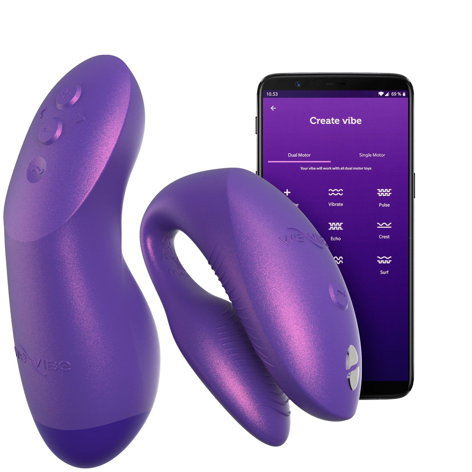 Chorus Pro Vibromasseur pour Couples 2