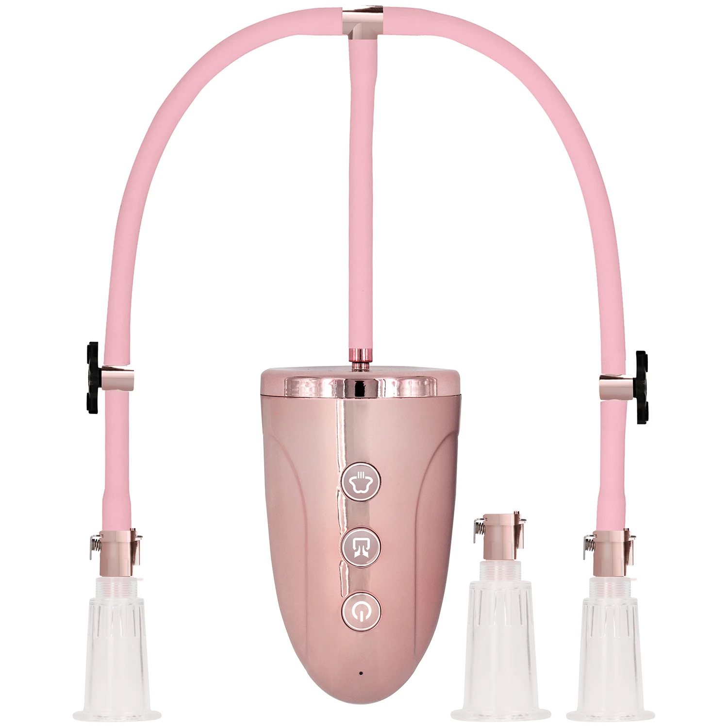 Shots Pumped Pompe à Clitoris et à Tétons Rechargeable var 1