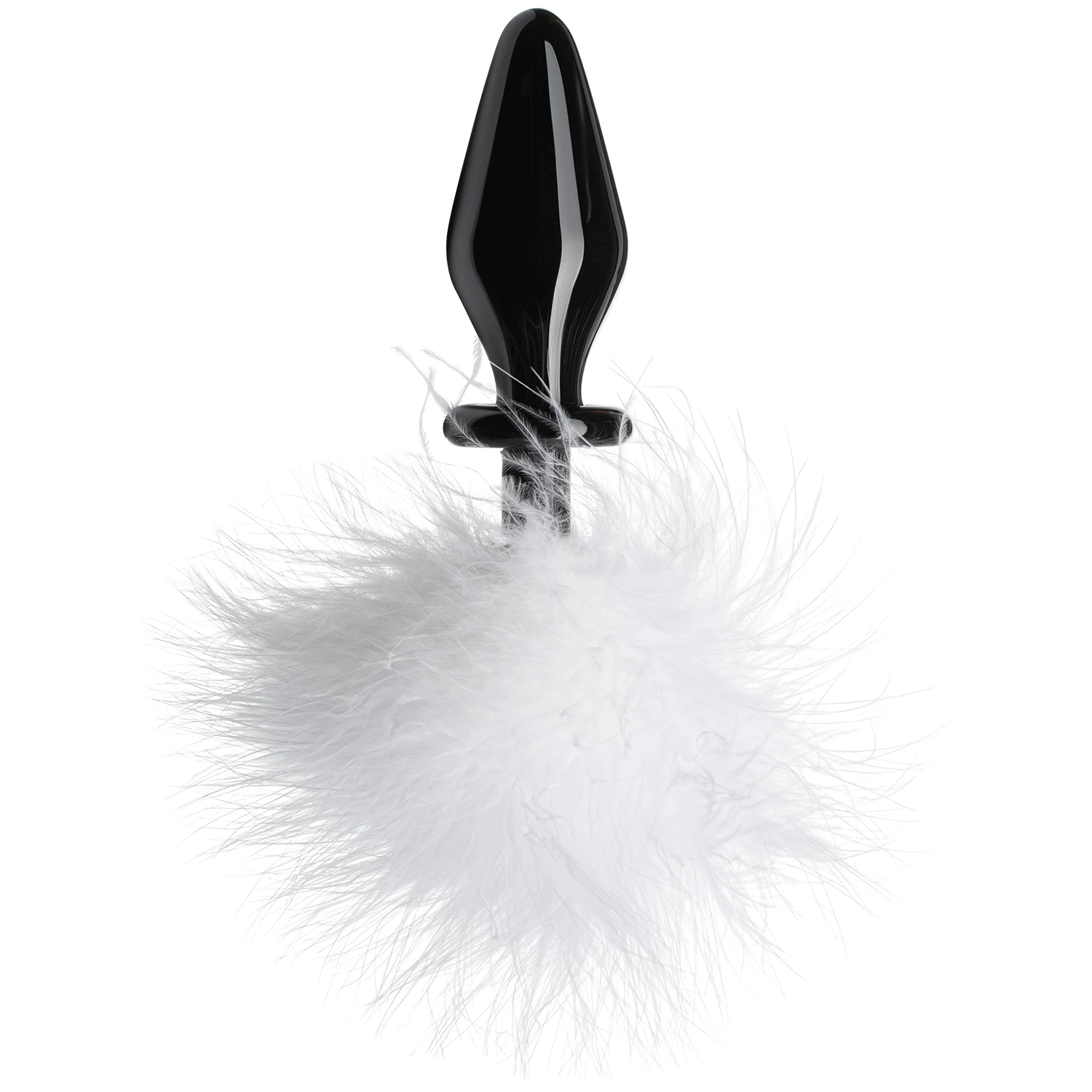 Tailz Fluffer Bunny Glass Analplugg var 1