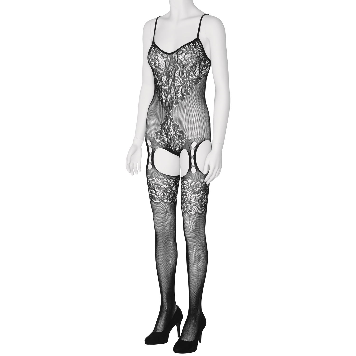 Sheer Fantasy Nightshade Teddy Strumpfhalter-Body 1
