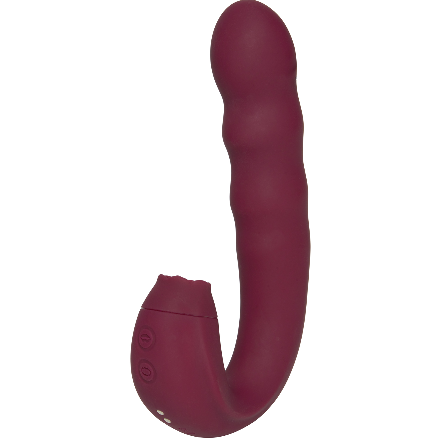 Sinful Lick and Spin G-punktsstimulator - Bordeaux | Vibratorer//Favoriter//REA för kvinnor//Kvinnor//G-punktsvibrator//Vattentät Vibrator//Laddningsbar Vibrator//Sinful//Klitorisvibrator//Dubbel Vibrator//Sinful Vibratorer | Intimast