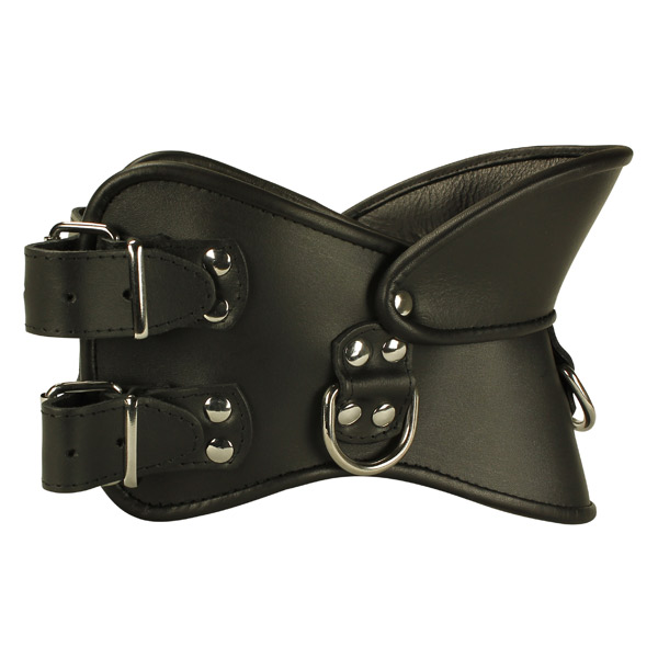 ZADO Läderhalskrage Justerbar 1