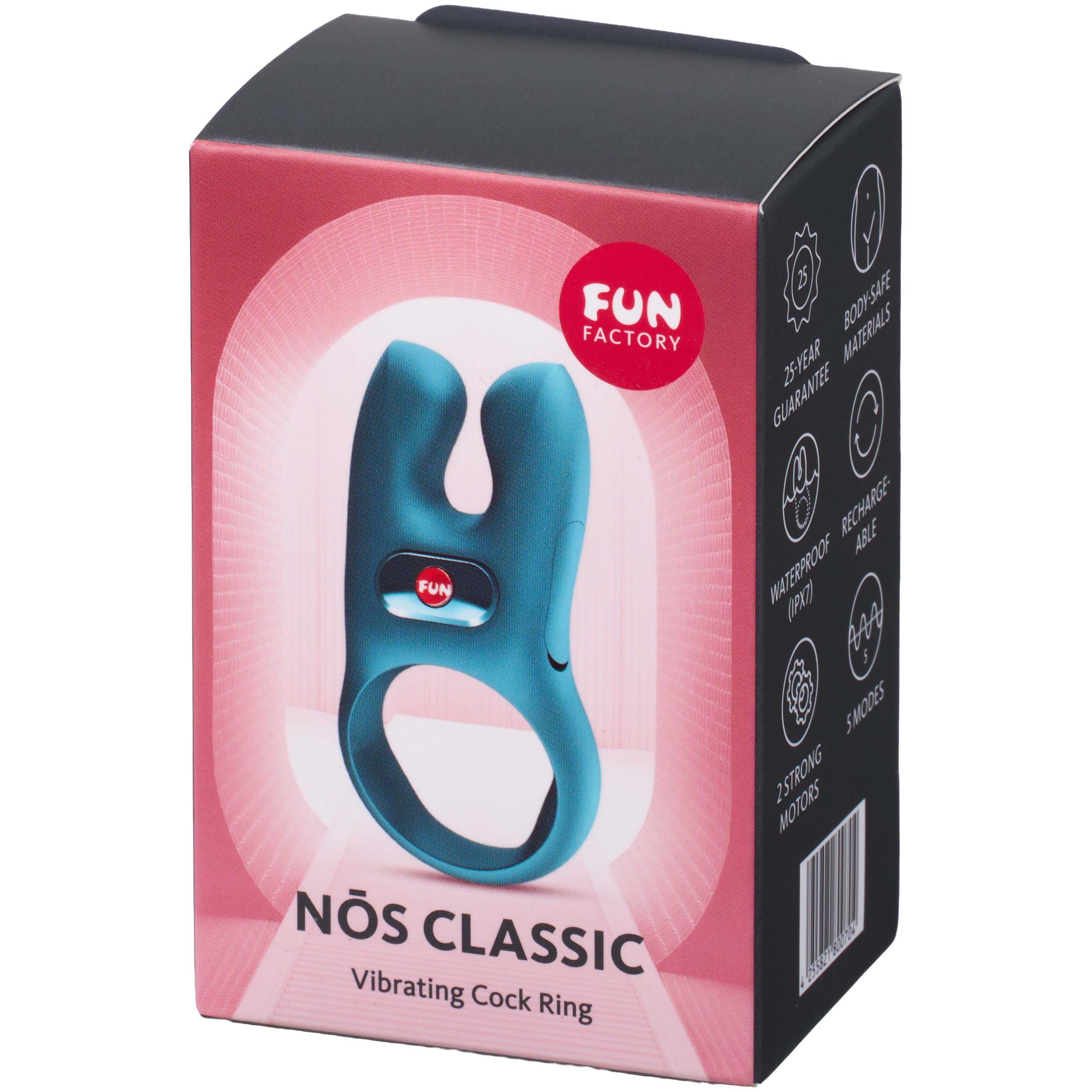 nos vibrating ring NOS Vibrating Penis Ring - Black main image 1