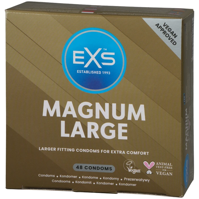 EXS Magnum Large Kondomit 48 kpl var 1