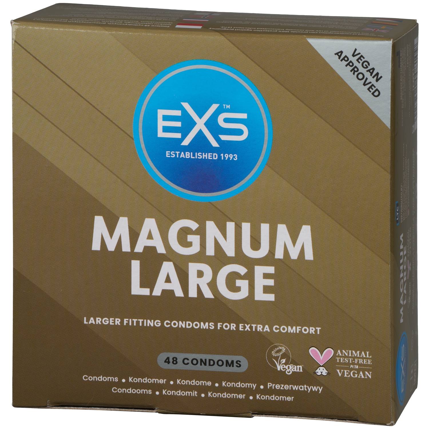 EXS Magnum Store Kondomer 48 stk - Clear thumbnail