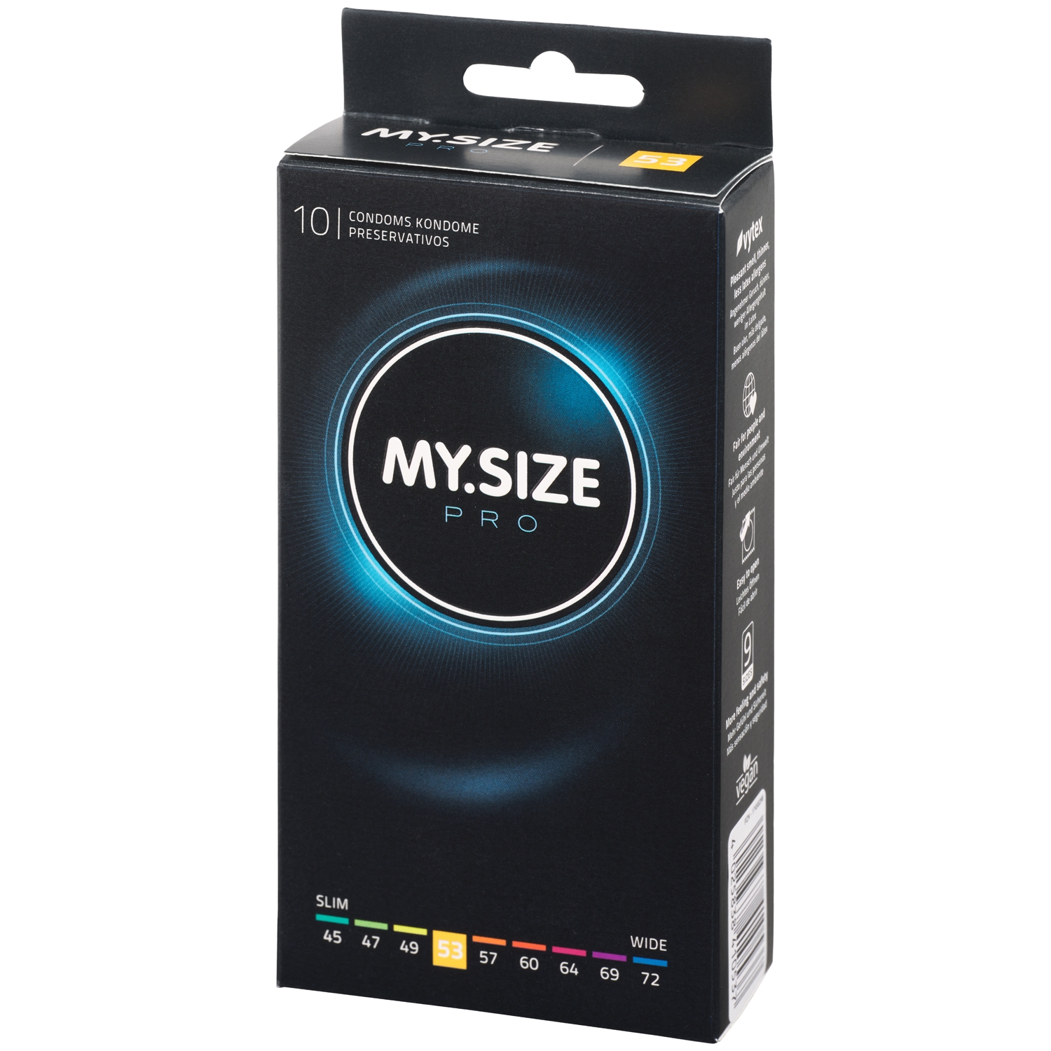 My.Size Pro Kondomer - Klar - 2XS