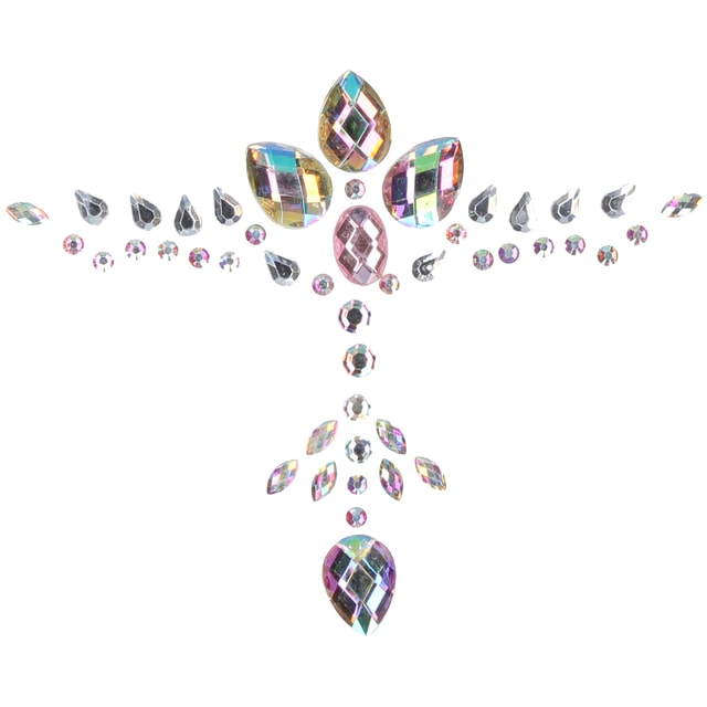 Le Désir Dazzling Cleavage Bling Sticker | Sinful