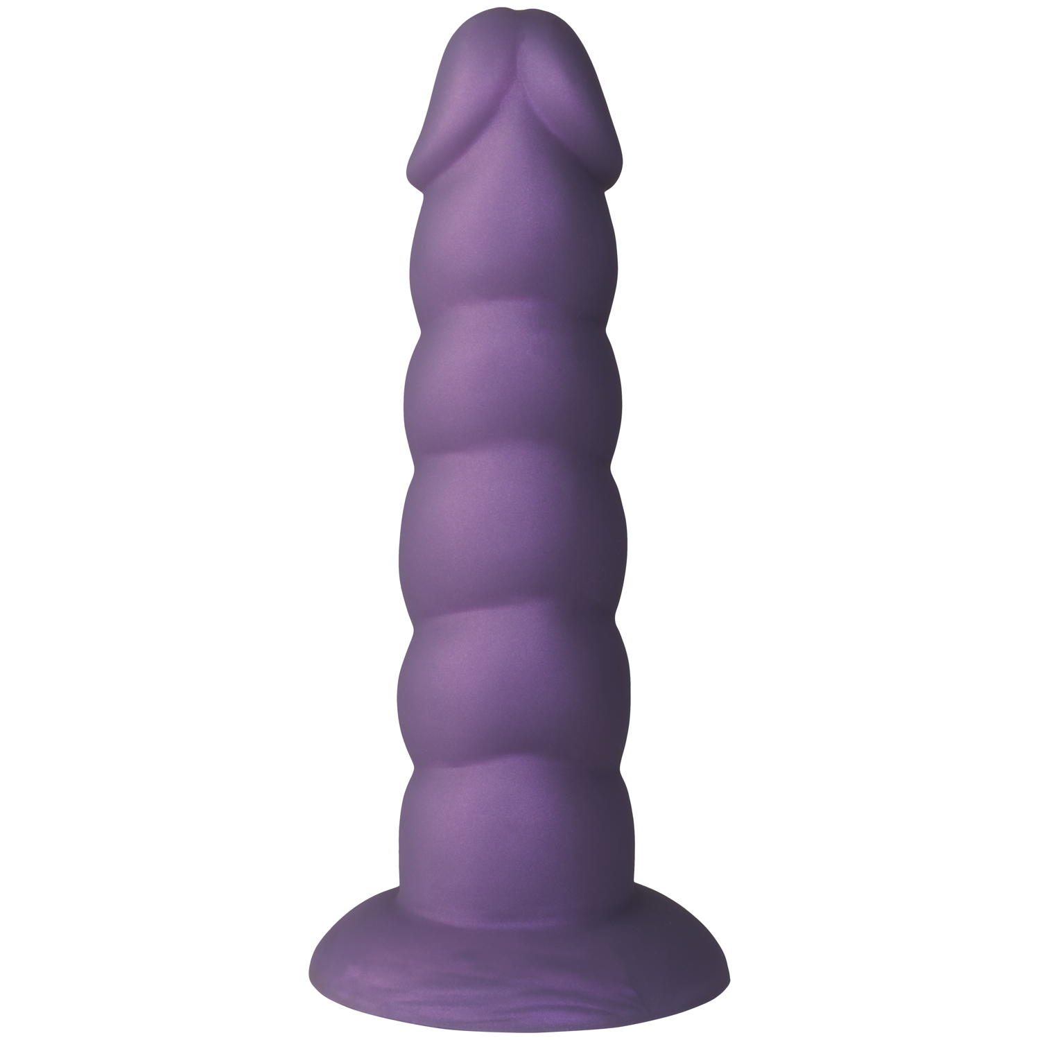 baseks Swirly Lila Silikondildo 17,5 cm 1