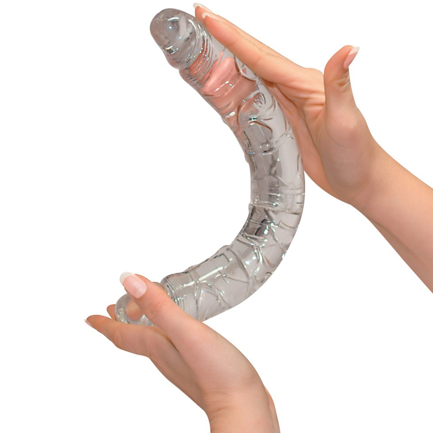 You2Toys Crystal Clear Dubbeldildo 34 cm 1