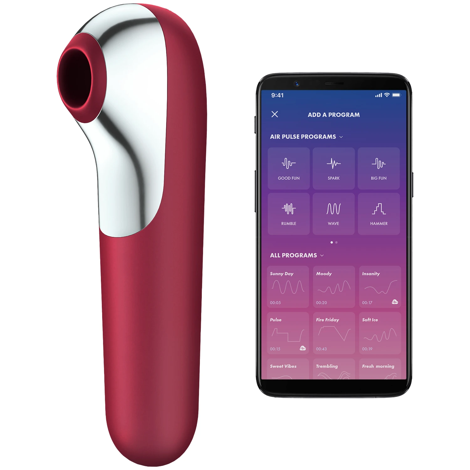 Satisfyer Dual Love Klitoris Stimulator var 1