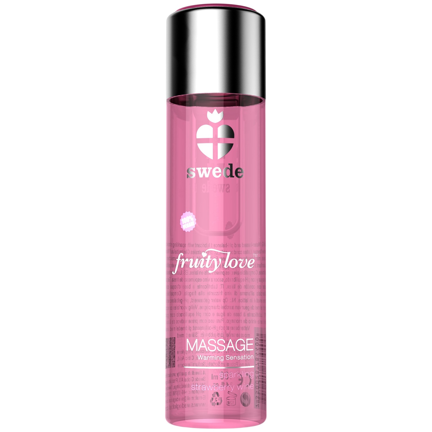 Swede Fruity Love Oppvarmende Massasjelotion med Smak, 120 ml. 120 ml var 1