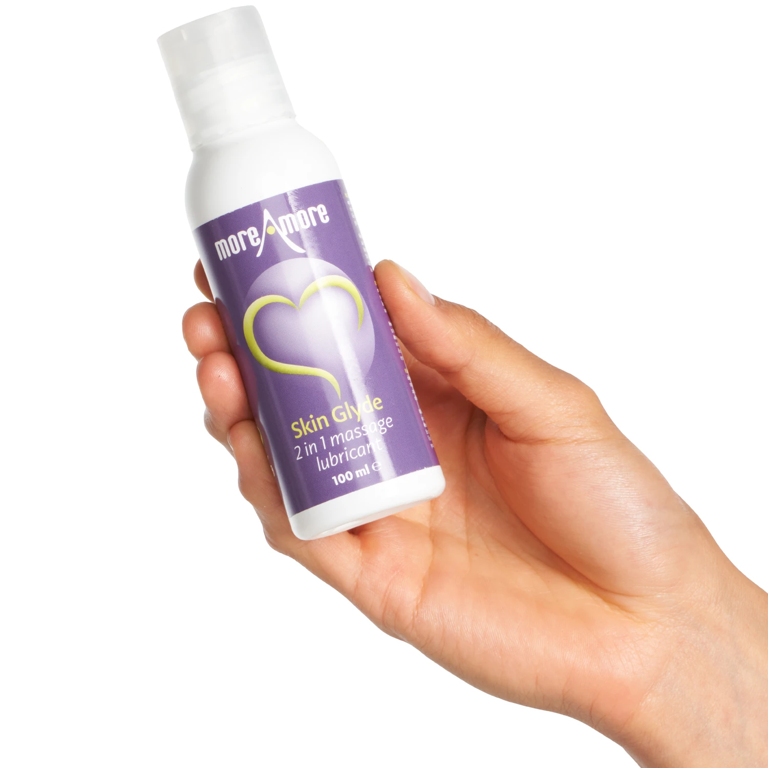 Moreamore Skin Glyde 2-i-1 Massage og Glidecreme 100 ml 1