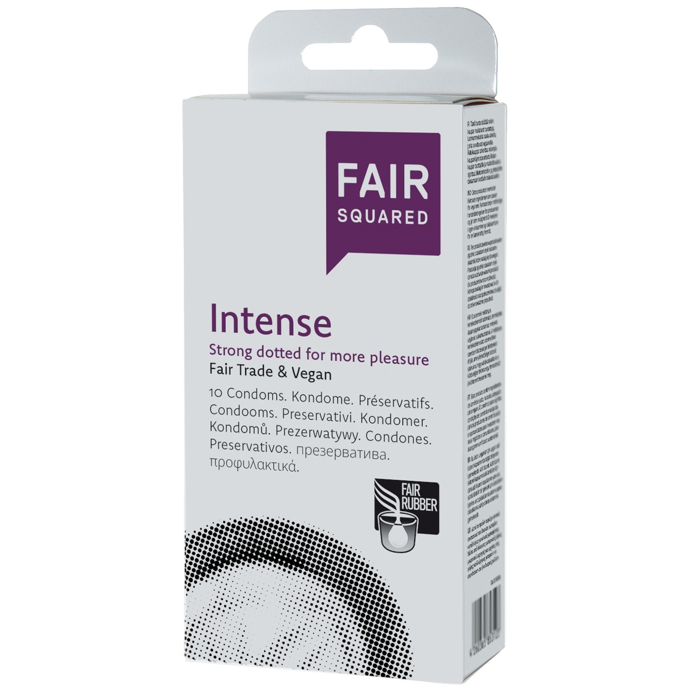 Fair Squared Intense Stimuloivat Kondomit 10 Kpl var 1