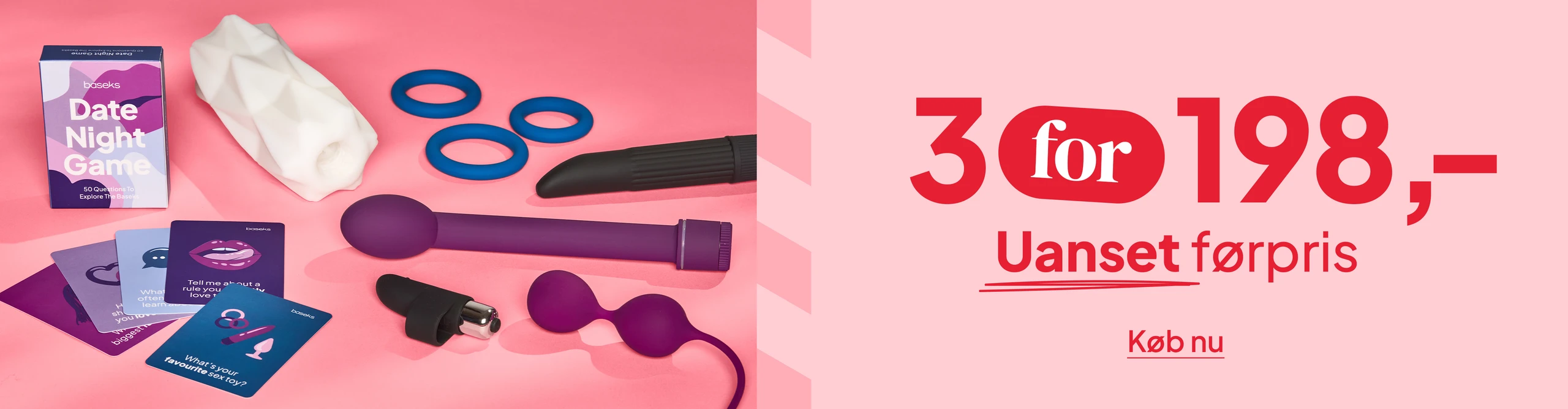 3 for 198,- Uanset førpris! desktop