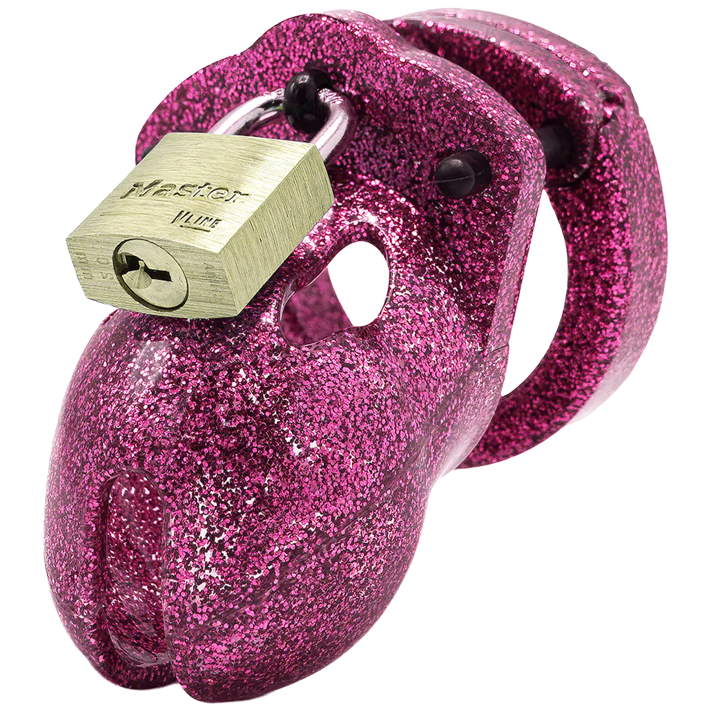 CB-X Mr. Stubb Glitter Keuschheitskäfig-Set 4,45 cm var 11