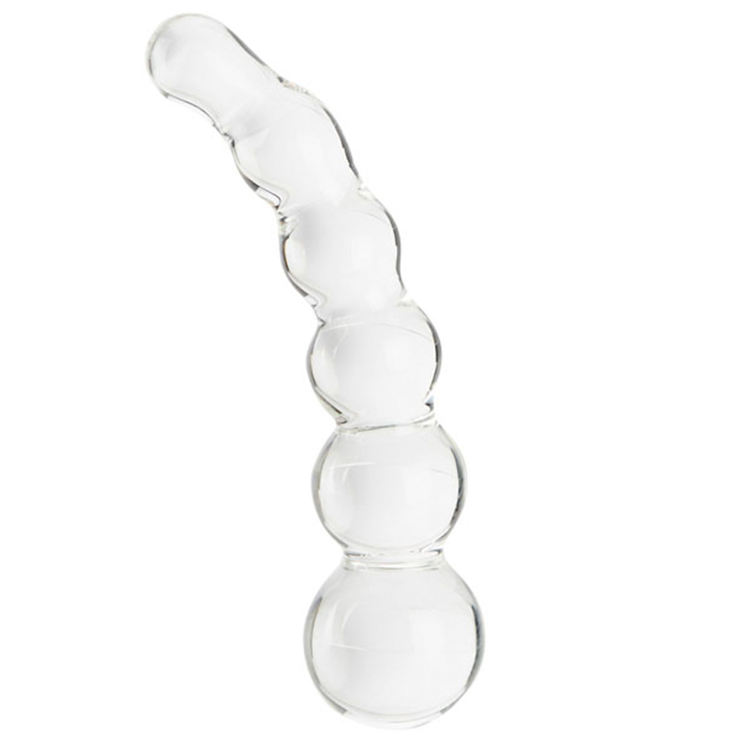 Sinful Groove Glas Dildo - Clear