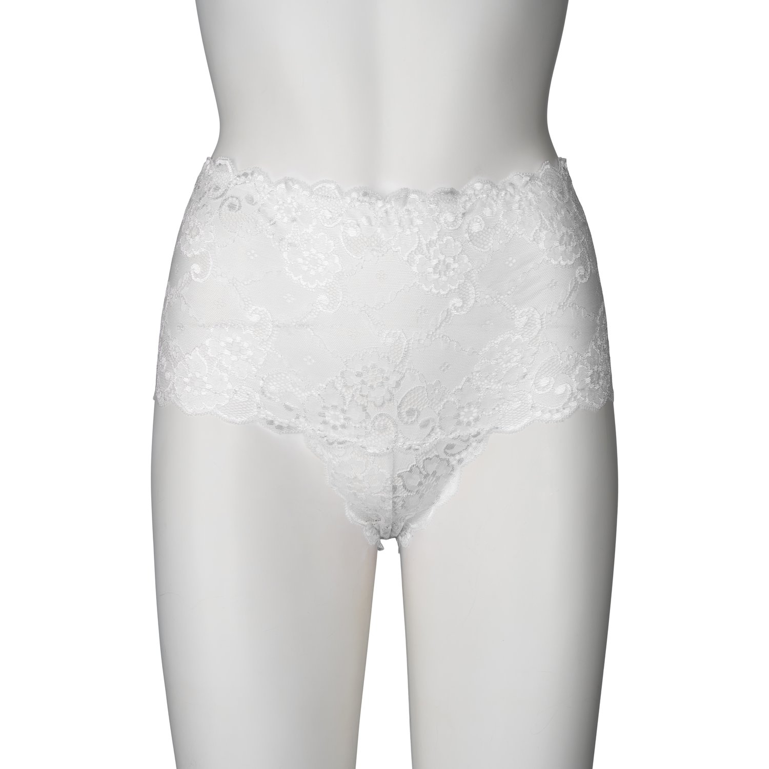 NORTIE Evening-Promise Højtaljet Hipster Hvid - Hvid - L/XL