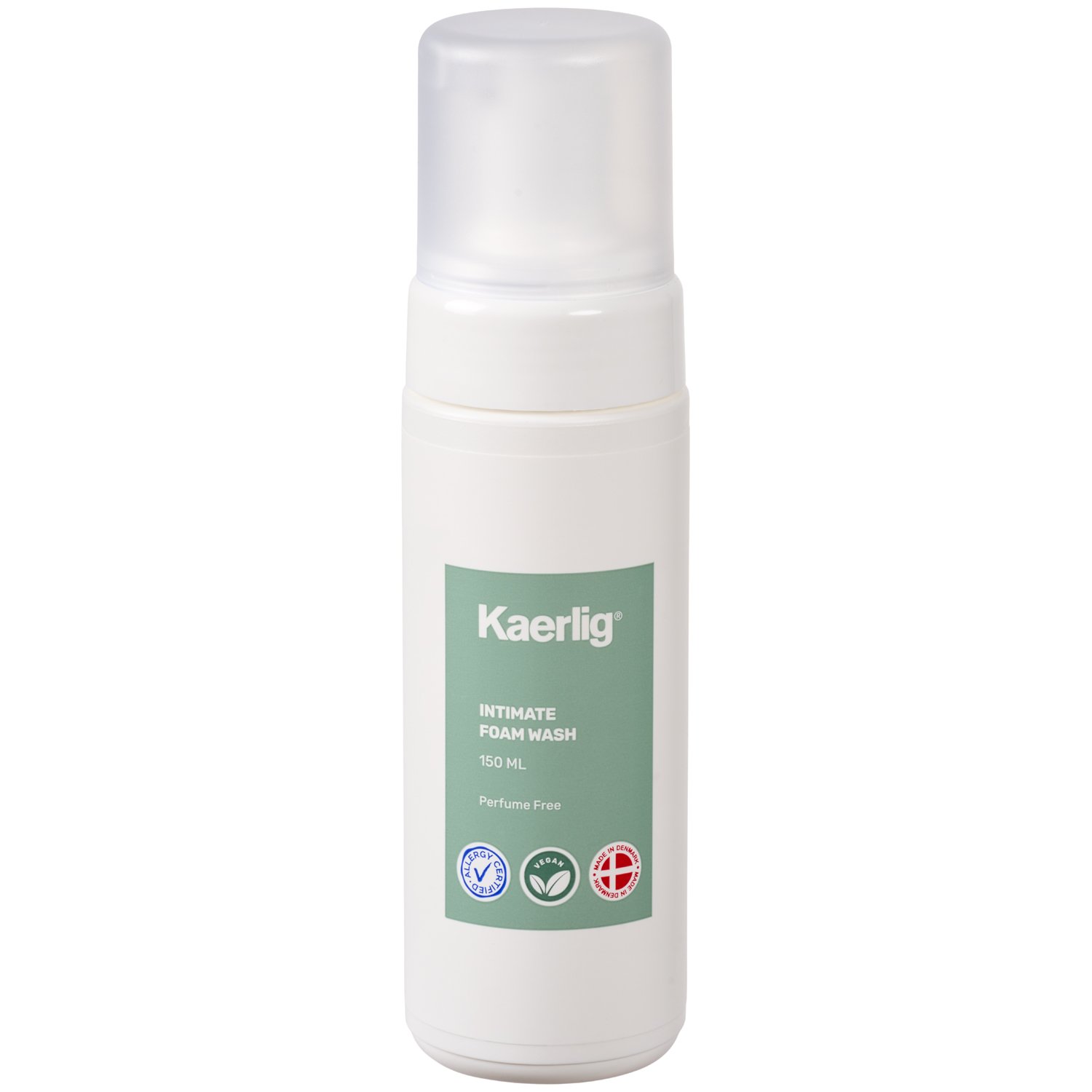 Kaerlig økologisk Intim Skum Sæbe 150 ml - Clear Kaerlig økologisk Intim Skum Sæbe 150 ml - Clear