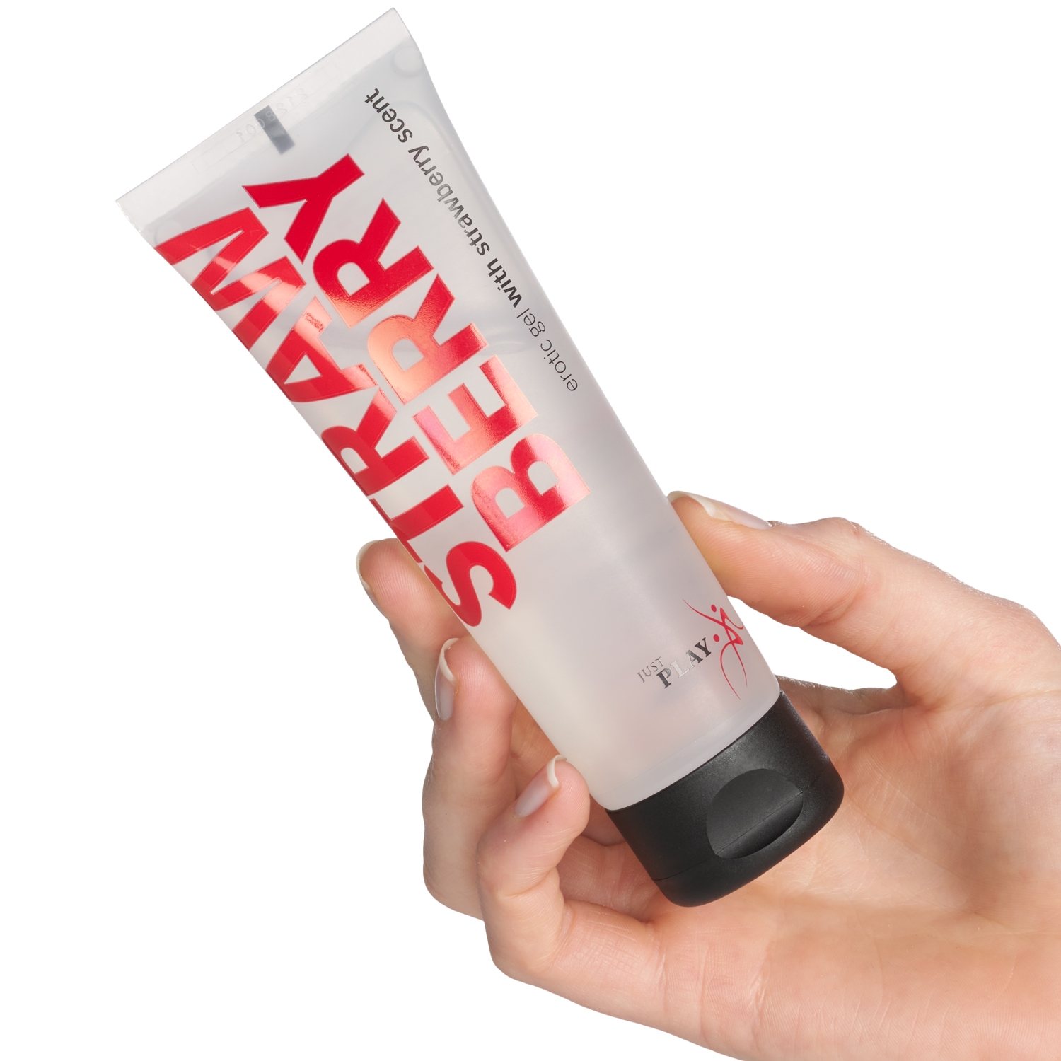 Just Play Gel auf Wasserbasis mit Erdbeerduft 80 ml 1