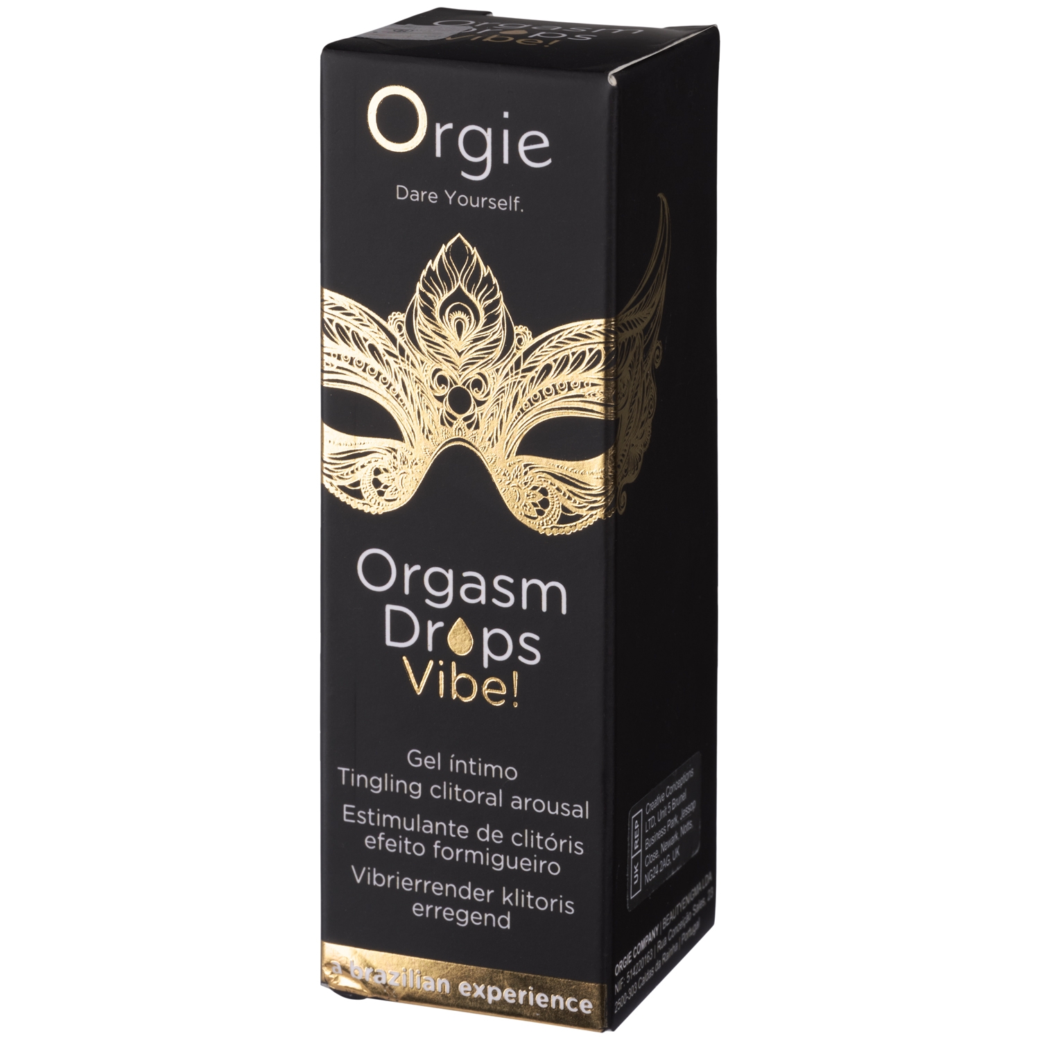 Orgie Orgasme Drops Vibe! Intieme Gel 15 ml 1