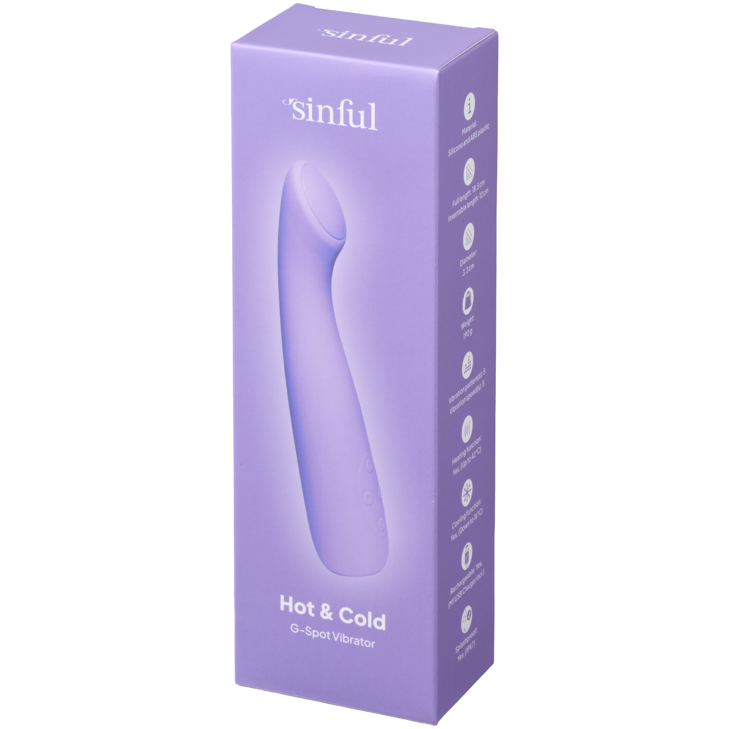 Sinful Hot & Cold G-Spot Vibrator