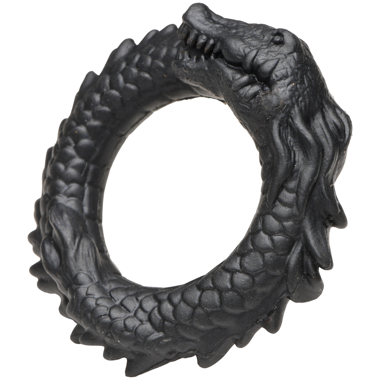 Creature Cocks Black Caiman Penisring aus Silikon 1