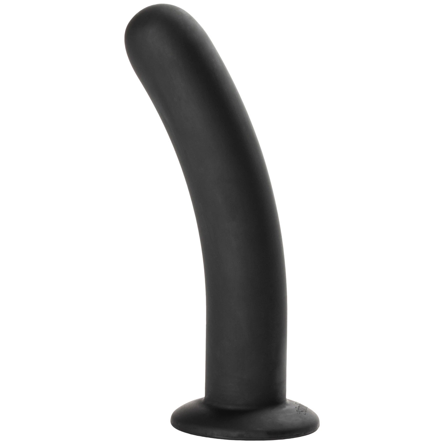 Sinful Slender Siliconen Zwarte Dildo met Zuignap Large 17 cm var 1