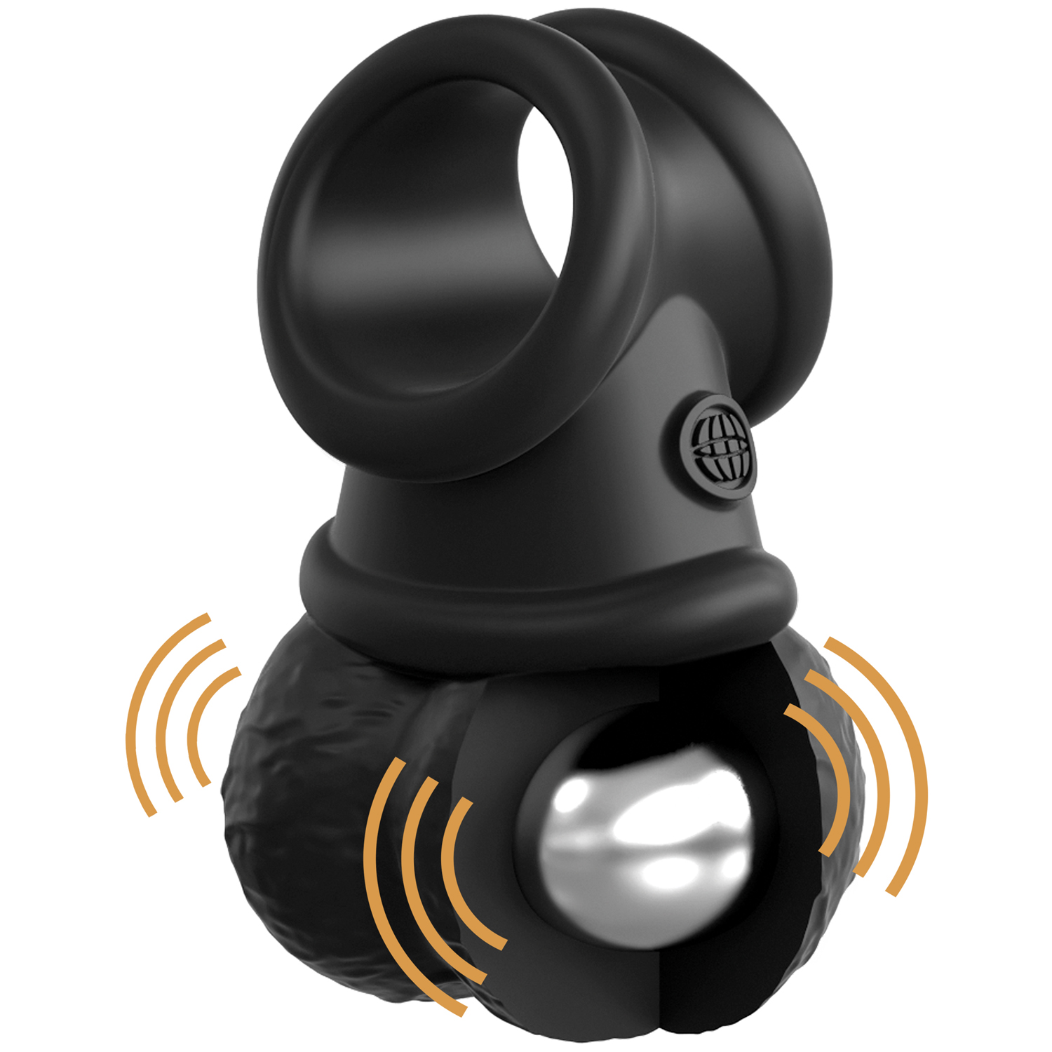 King Cock Elite The Crown Jewels Vibrating Swinging Balls 1