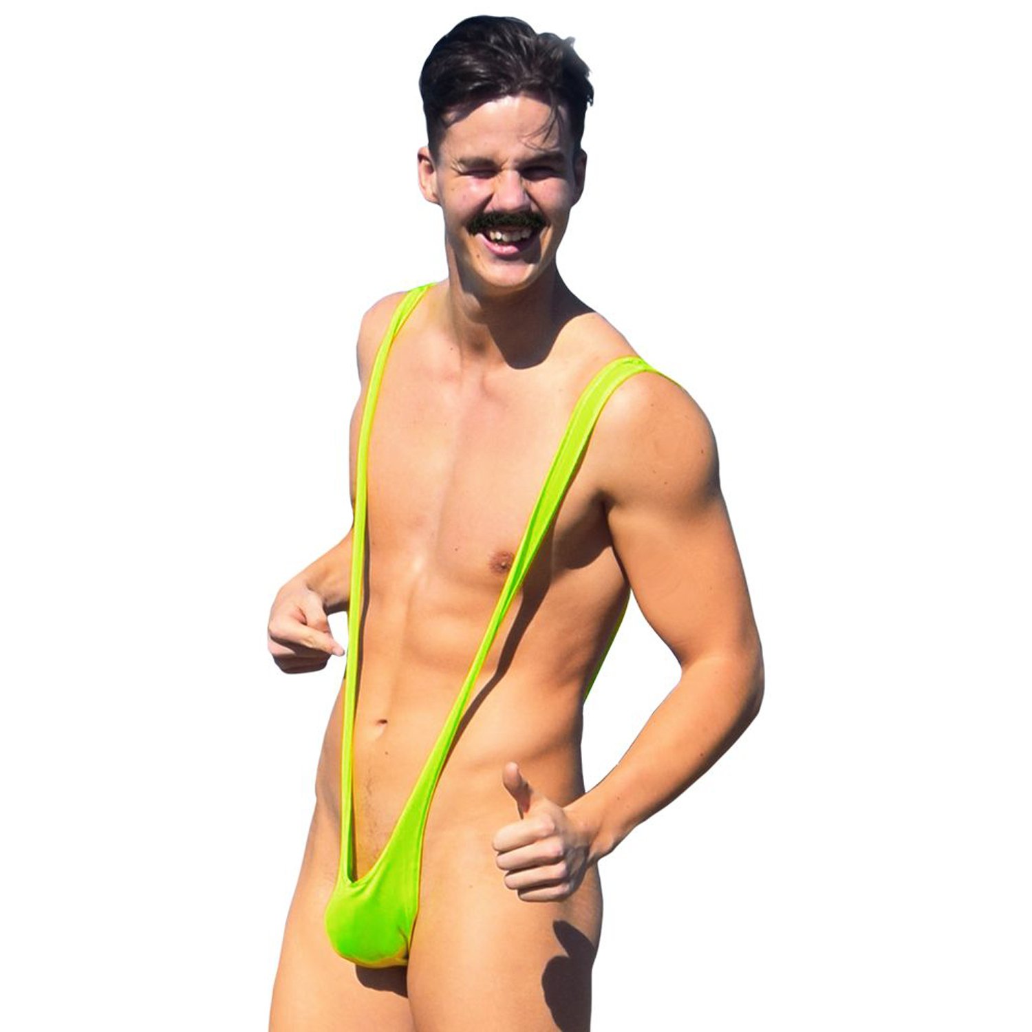 MikaMax Borat Mankini        - Grön - One size