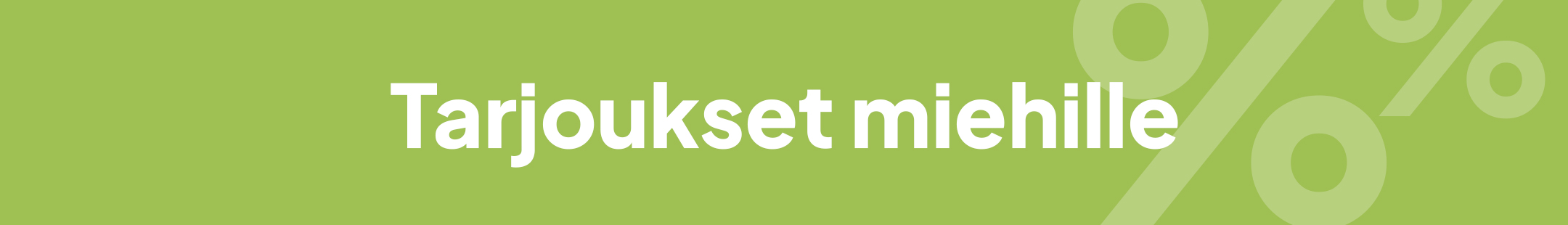 Tarjoukset miehille mobile