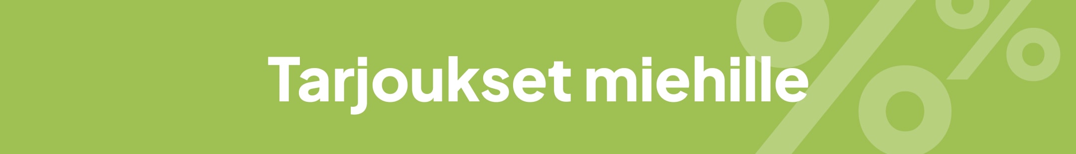 Tarjoukset miehille mobile