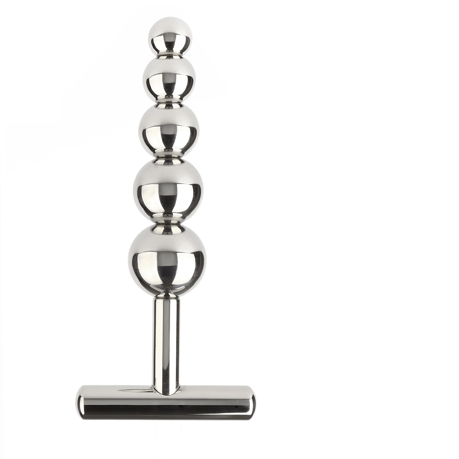 Mr. Steel Pyramid Joystick Buttplug       - Sølv