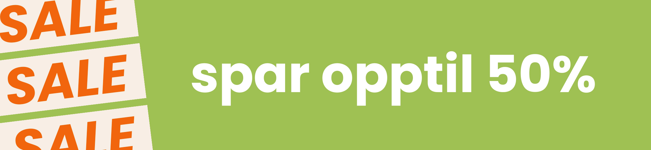 Sale - Spar opptil 50% mobile