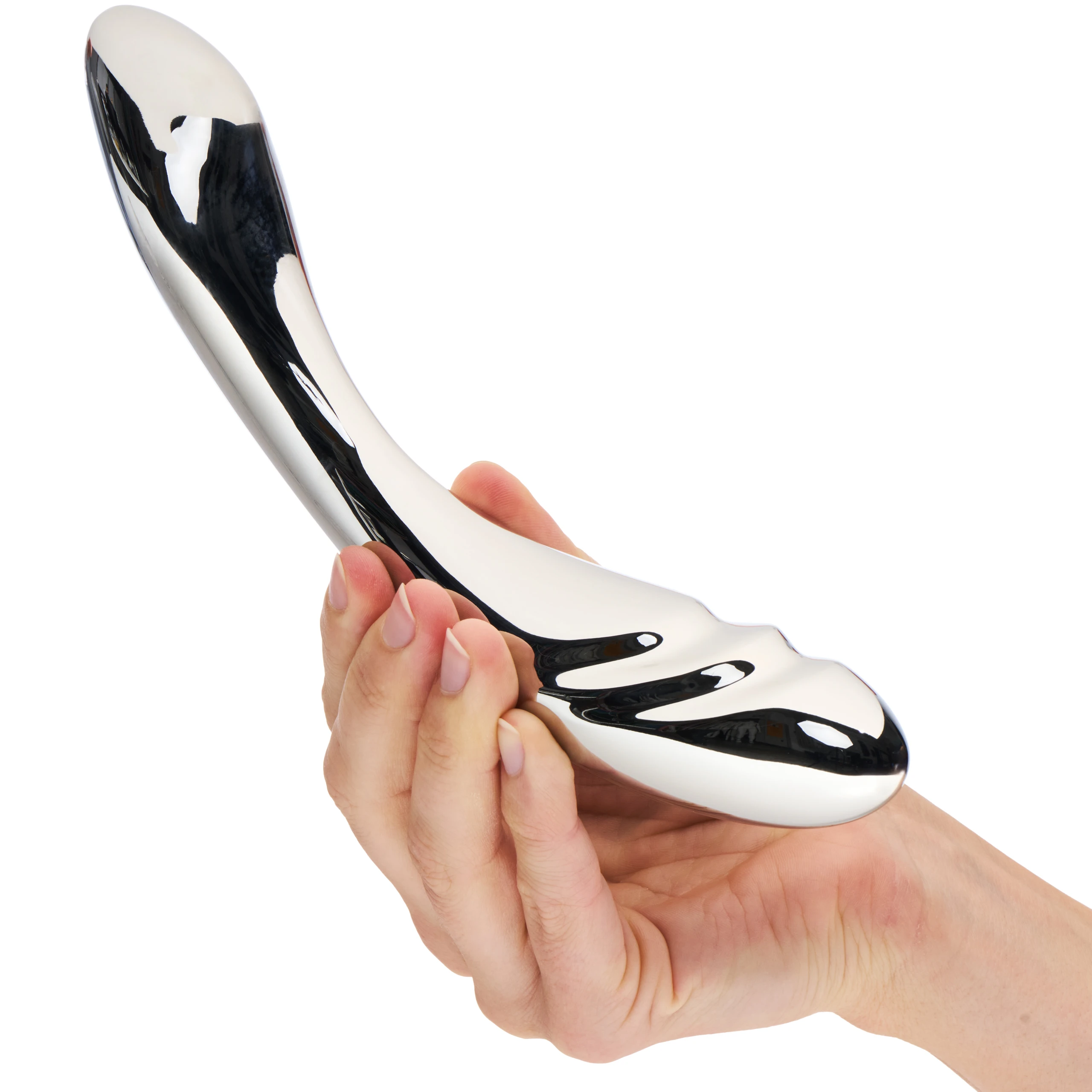 Satisfyer Pure Gravity 3 Dildo i stål var 2