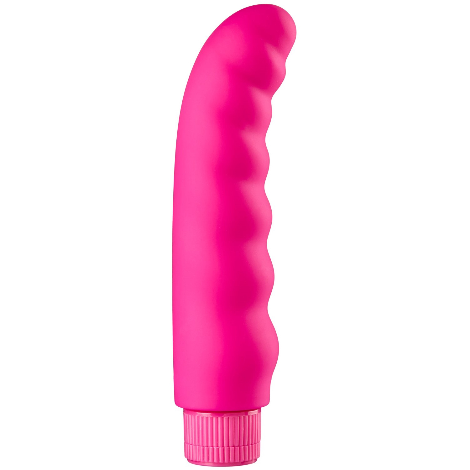 baseks Wave Klassisk Dildo Vibrator - Pink thumbnail