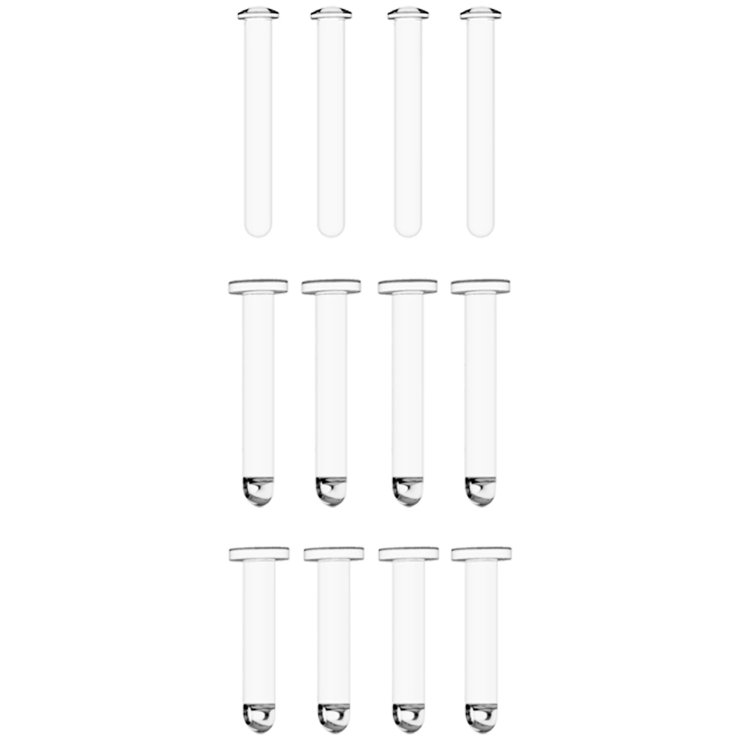 ManCage Clear Spare Pin Set 12 stk var 1